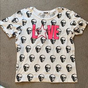 CHRLDR t shirt